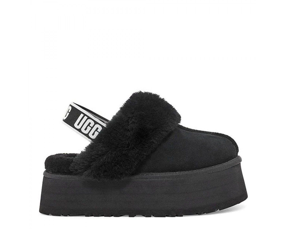 UGG Funkette Suede Platform Black