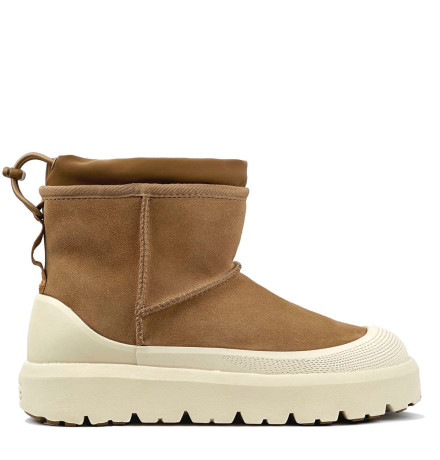 UGG Mens Classic Mini Weather Hybrid Chestnut