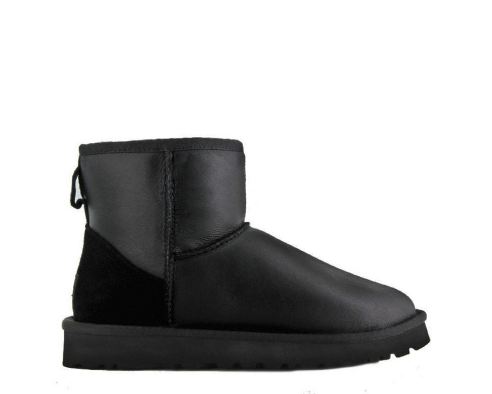 UGG Mens Classic Mini Metallic Black