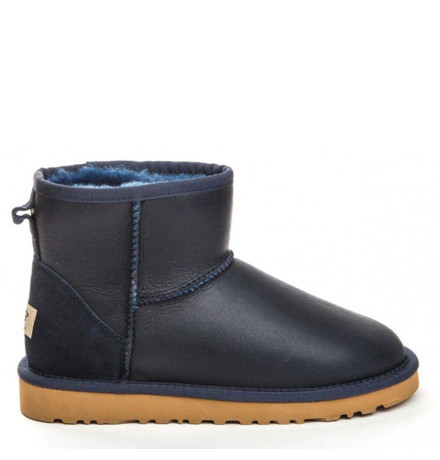 UGG Mens Classic Mini Metallic Navy