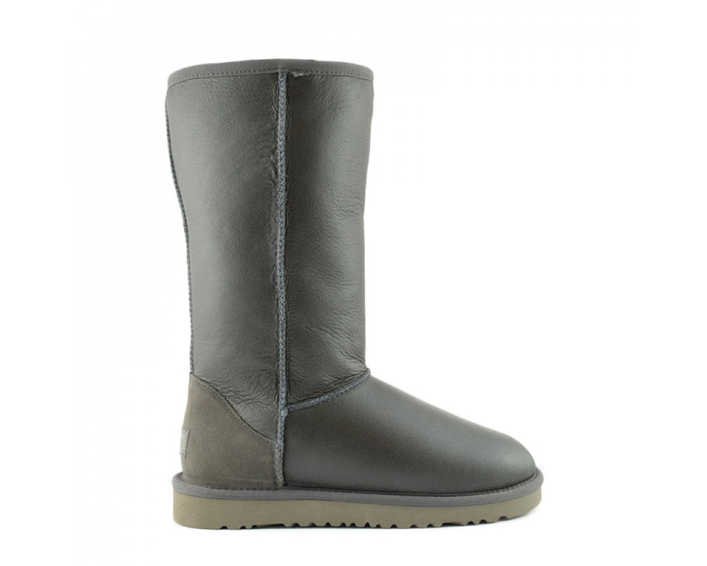 UGG Classic Tall Metallic Grey