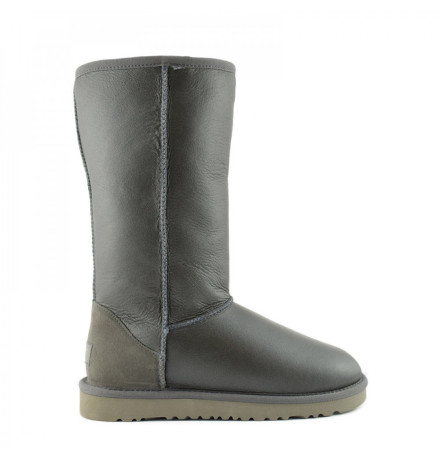 UGG Classic Tall Metallic Grey