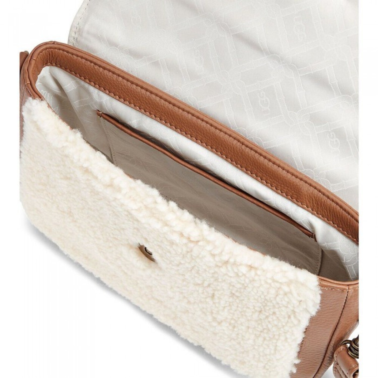 Сумка DALTON CROSSBODY SHEEPSKIN BAG - CHESTNUT/NATURAL