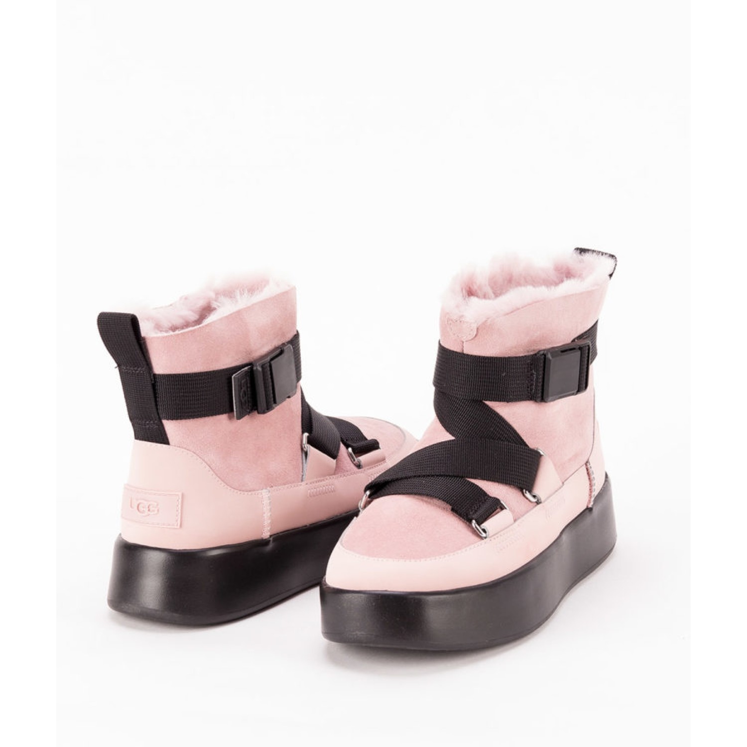 UGG CLASSIC BOOM BUCKLE PINK CRYSTAL 