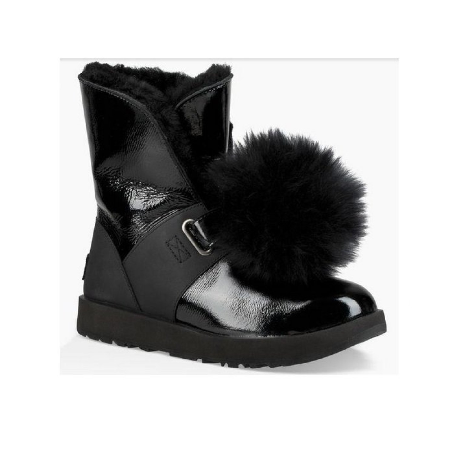 UGG Women's Isley Patent Black