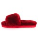 UGG Fluff Slide Slippers Bordo