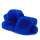 UGG Fluff Slide Slippers Electric Blue