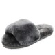 UGG Fluff Slide Slippers Grey