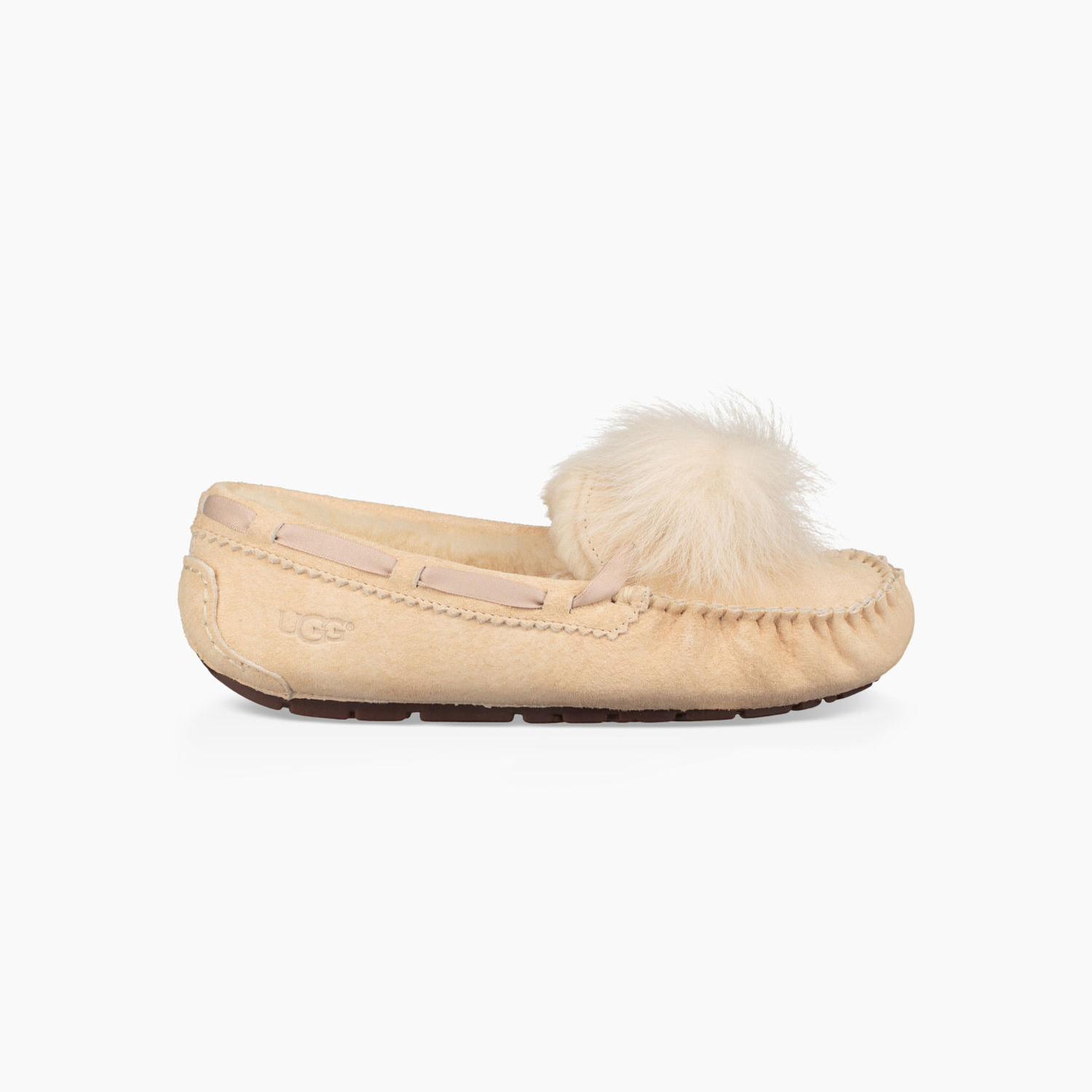 UGG Moccasins Dakota Pom Pom Sand