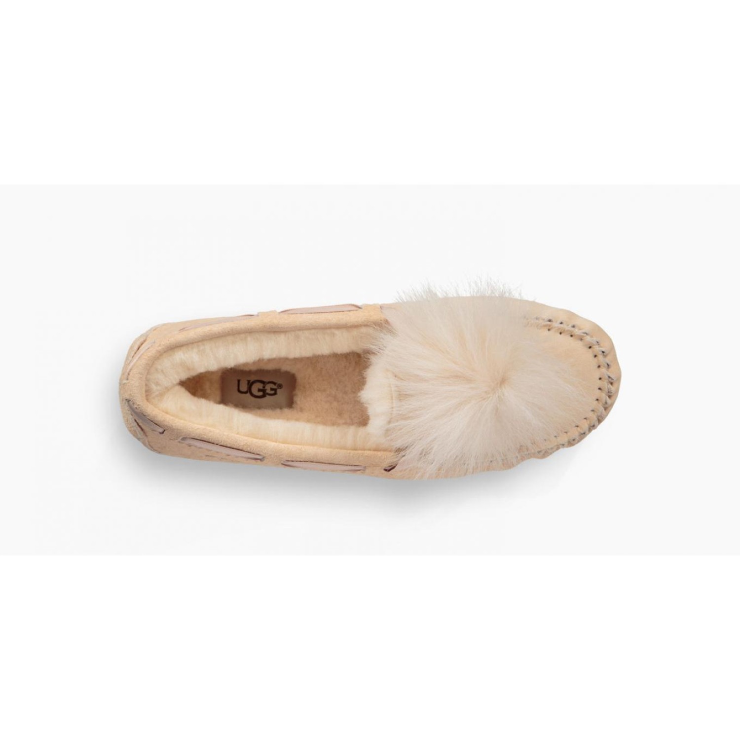 UGG Moccasins Dakota Pom Pom Sand